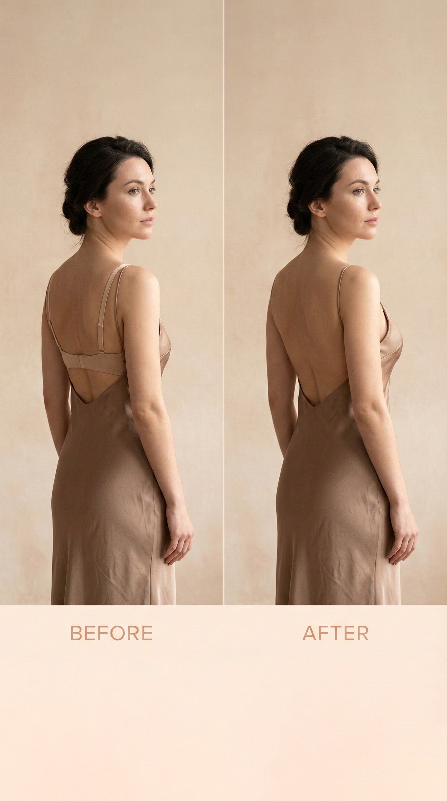 Backless. Strapless. Instant Lift Up to 2 cups